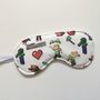 Cotton Eye Mask In Mine Craft Print, thumbnail 4 of 6