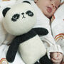 Archie The Hand Knitted Panda, thumbnail 3 of 10