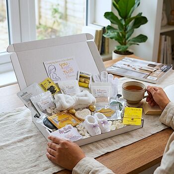 Baby And Mama To Be Pamper Hamper | Pregnancy Care Package | Mum To Be Gift Box, 4 of 12