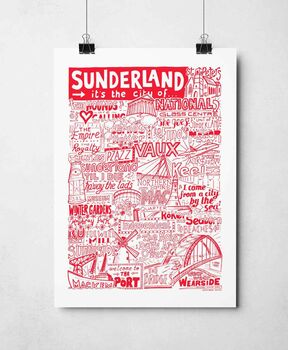 Sunderland Landmarks Print, 5 of 11