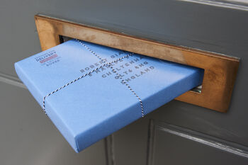 Christmas Letter Box Hamper With Gin And Truffles, 6 of 7