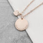 Personalised Rose Gold Plated Message Necklace, thumbnail 4 of 12