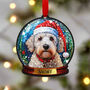 Bedlington Terrier Dog Tree Decoration, thumbnail 1 of 2