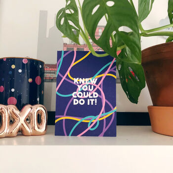 Congratulations Card 'Knew You Could Do It', 5 of 7