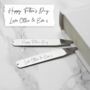 Personalised Handwriting Collar Stiffeners, thumbnail 2 of 4