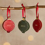 Personalised 2024 Memories Leather Photo Bauble, thumbnail 2 of 3