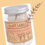 Wooden Plant Labels In A Jar, thumbnail 5 of 5