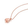 Teardrop Urn Ashes Necklace – 18 K Rose Gold Plate, thumbnail 2 of 6