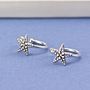 Sterling Silver Star Ear Cuff, thumbnail 1 of 10
