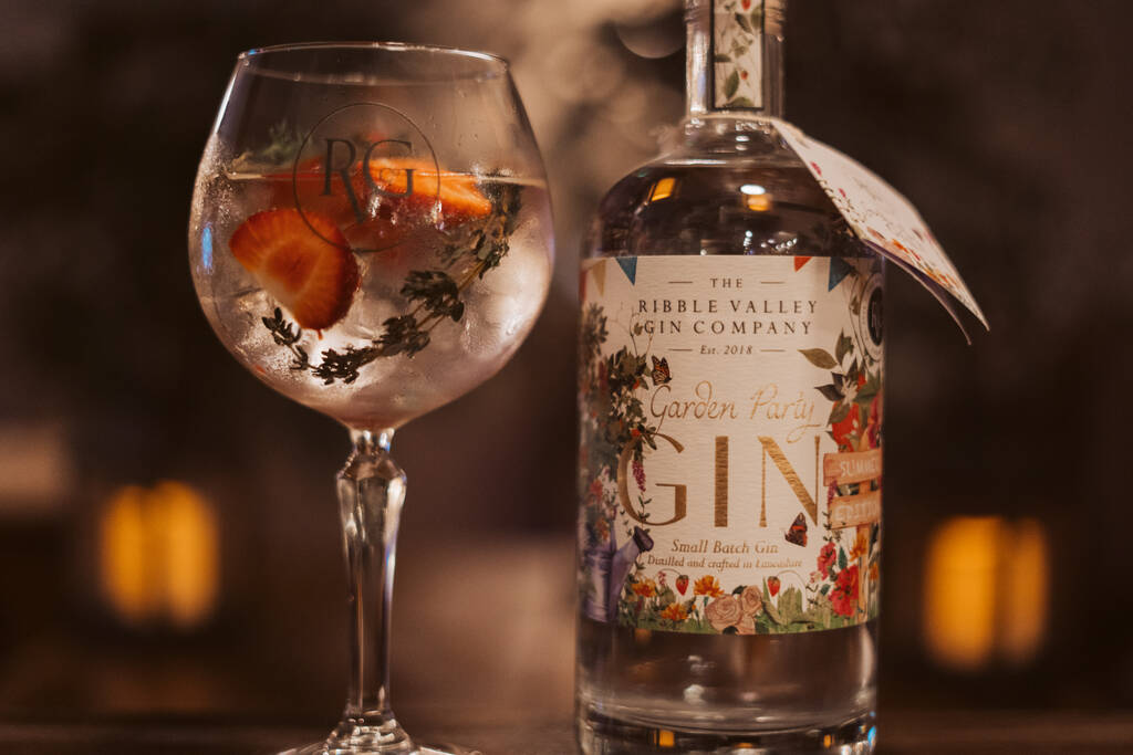 Garden Party Gin By The Ribble Valley Gin Co