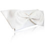 Ivory Bow Wedding Day Bridal Clutch Quinn, thumbnail 3 of 5