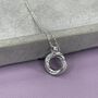 925 Sterling Silver Hope Halo Jewellery Set, thumbnail 8 of 11