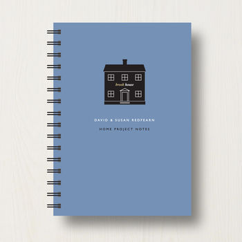 Personalised New Home Planner Or Notebook, 6 of 7