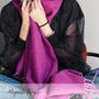 Reversible Colour Contrast Cashmere Blend Scarf, thumbnail 9 of 12