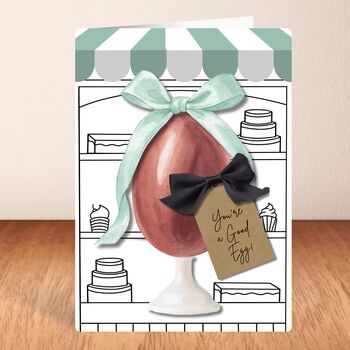 You're A Good Egg Scented Chocolate Easter Card, 7 of 11