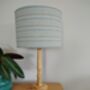 Blue Stripes Lampshade, thumbnail 2 of 6
