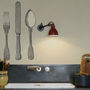 Cutlery Kitchen Walls Backsplash Wallpaper, thumbnail 1 of 6