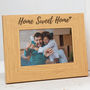 Engraved Home Sweet Home Photo Frame, thumbnail 1 of 3