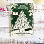 Personalised Green Christmas Keepsake Tree Card And Decoration, thumbnail 5 of 5