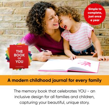 Baby's 1st Christmas Gift Childhood Memory Journal Orange, 3 of 12