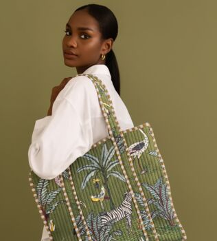 Green Jungle Tote Bag, 2 of 4