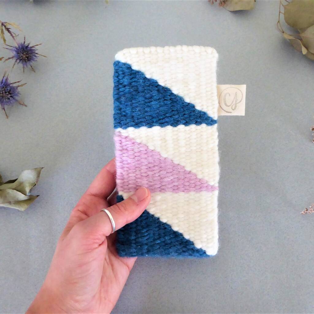 Handwoven Glasses Case By Catherine Jane Weaving