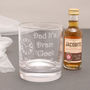 Personalised Dads Dram O'clock Gift Set, thumbnail 2 of 4