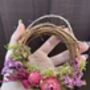 Mini Spring Time Dried Flower Wreath, thumbnail 5 of 5