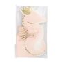 Mermaid Party Seahorse Shaped Napkins X 18, thumbnail 2 of 2