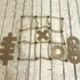 Deluxe Wooden Noughts And Crosses Game, thumbnail 1 of 3