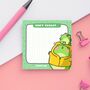 Frog Sticky Notes | Cute Stationery, thumbnail 2 of 5