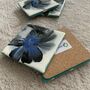 Sold Floral Modern Ceramic Coasters | Set Of Two/Four, thumbnail 5 of 10