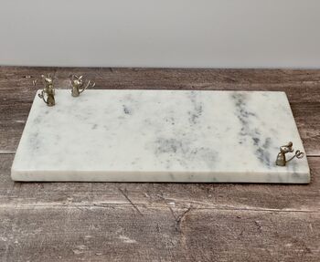 Mouse Figure Marble Cheese Board, 4 of 4