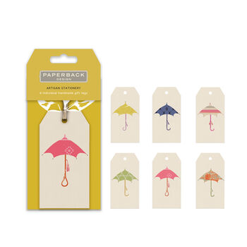 Umbrella Gift Tag Set, 2 of 2