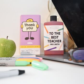 Teacher Thank You Cocktail And Chocolate, 2 of 5