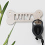 Personalised Wooden Dog Lead Hook, thumbnail 2 of 2