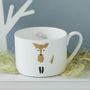 Personalised Hand Decorated Woodland Friends Cups, thumbnail 2 of 6