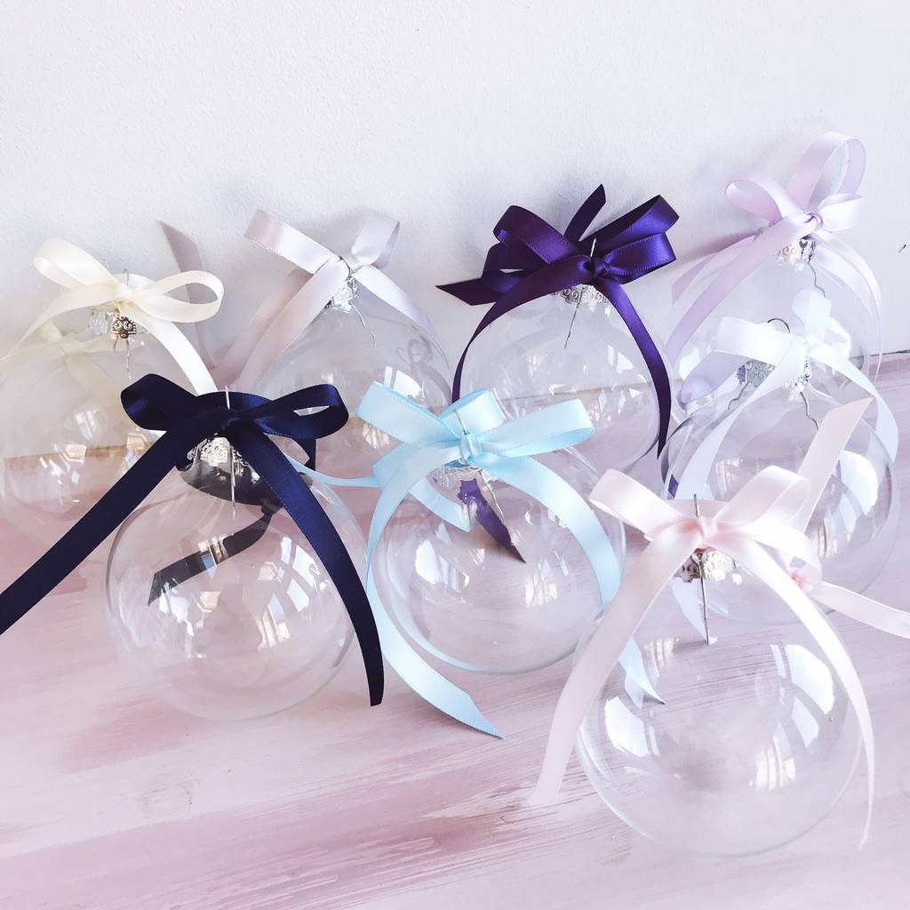 pregnancy announcement bauble