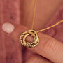 Personalised Mini Russian Ring Necklace, thumbnail 3 of 12
