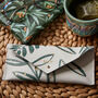 Personalised Botanical Recycled Leather Glasses Case, thumbnail 3 of 7