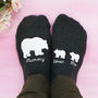 Personalised Polar Bear Mummy Socks, thumbnail 2 of 8