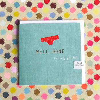 Gold Foiled Well Done Card, 5 of 5