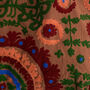 Embroidered Suzani Shoulder Bag In Brown, thumbnail 3 of 11
