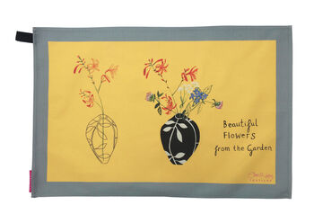 'Beautiful Flowers In A Zen Vase' Tea Towel, 9 of 9