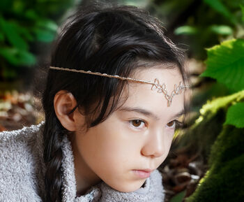 Handmade Wedding Tiara In Solid Sterling Silver, 3 of 3