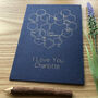 Personalised Love Chemistry Gold Foil Card, thumbnail 3 of 12