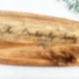 Personalised Engraved Family Name Board Wild Herb, thumbnail 3 of 6