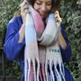 Soft Thick Wool Scarf Personalised Birthday Year Gift, thumbnail 1 of 6