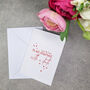 Personalised Couples Card With Date Card, thumbnail 2 of 6