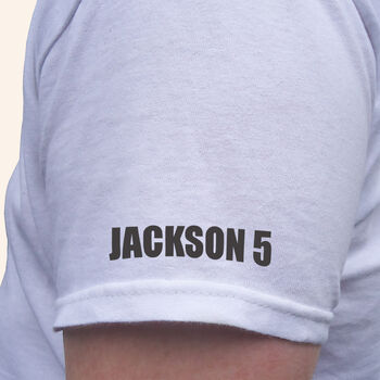 Men's Jackson Five T Shirt, 8 of 9